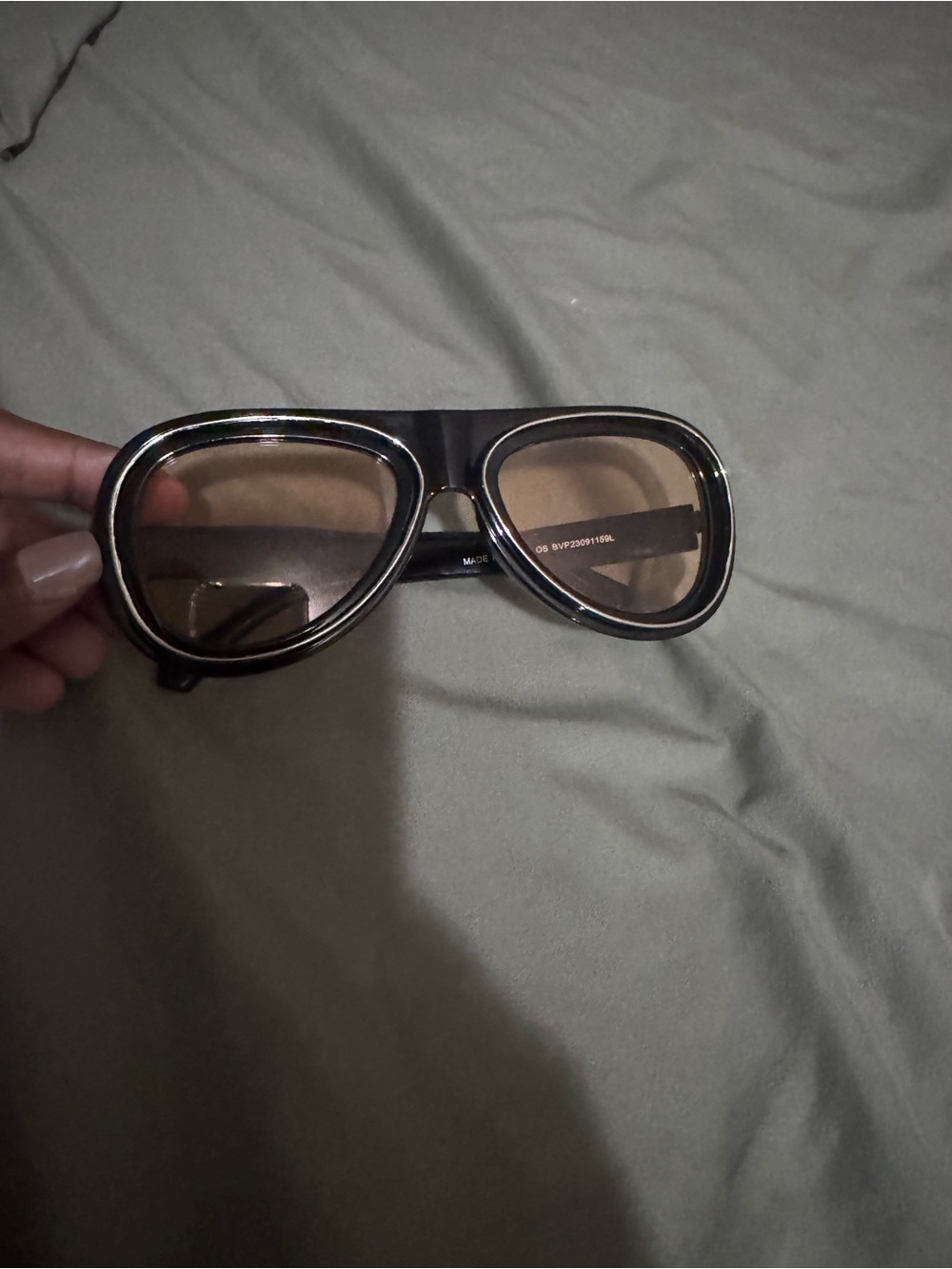Brown Aviator Sunglasses for Men